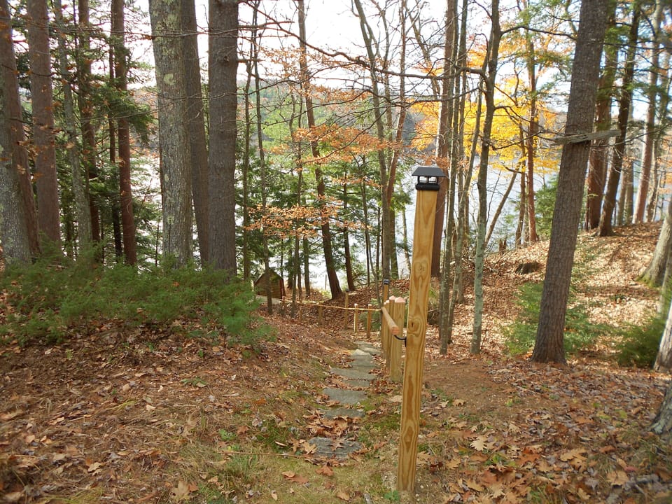 Walkway and Railing to Zephyr Lake