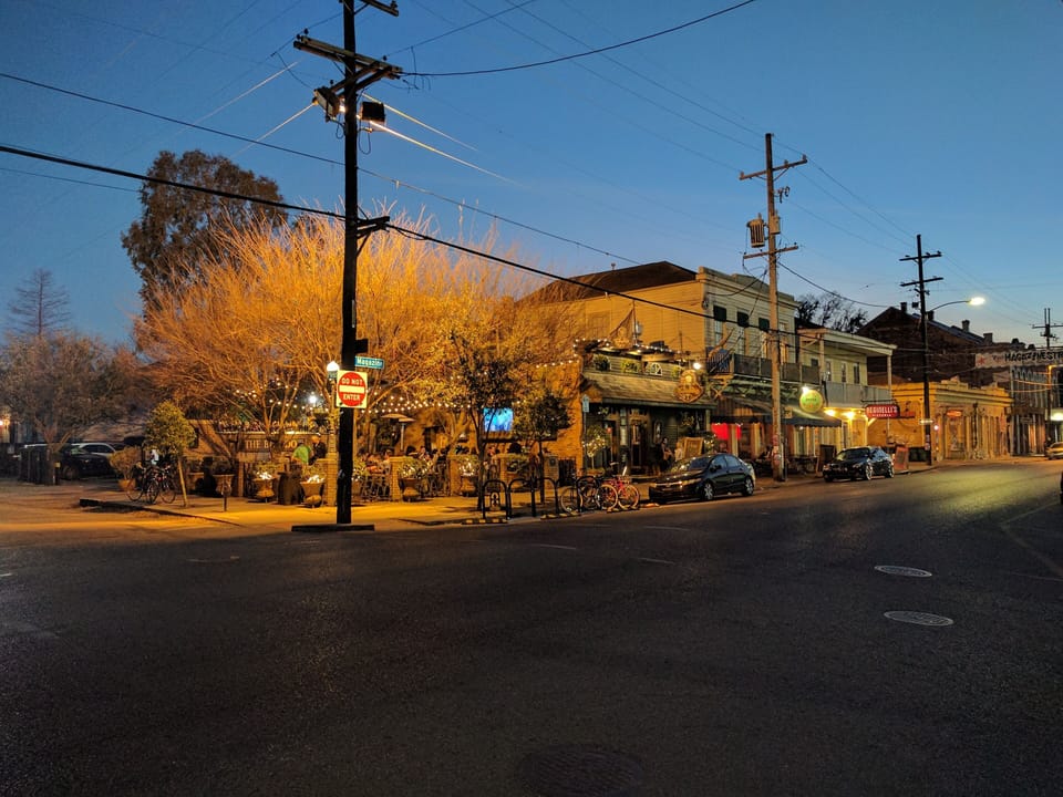 Magazine Street:  Home to dozens of restaurants, bars and boutiques. 