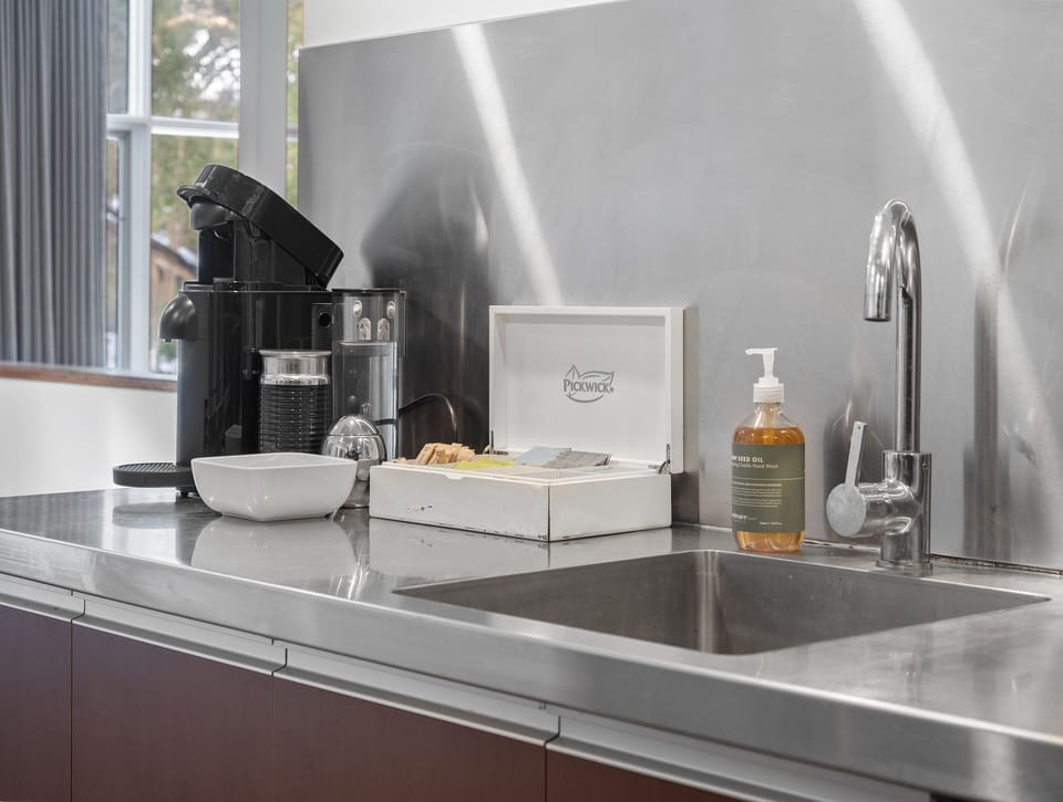 Tea and Nespresso Coffee zone.