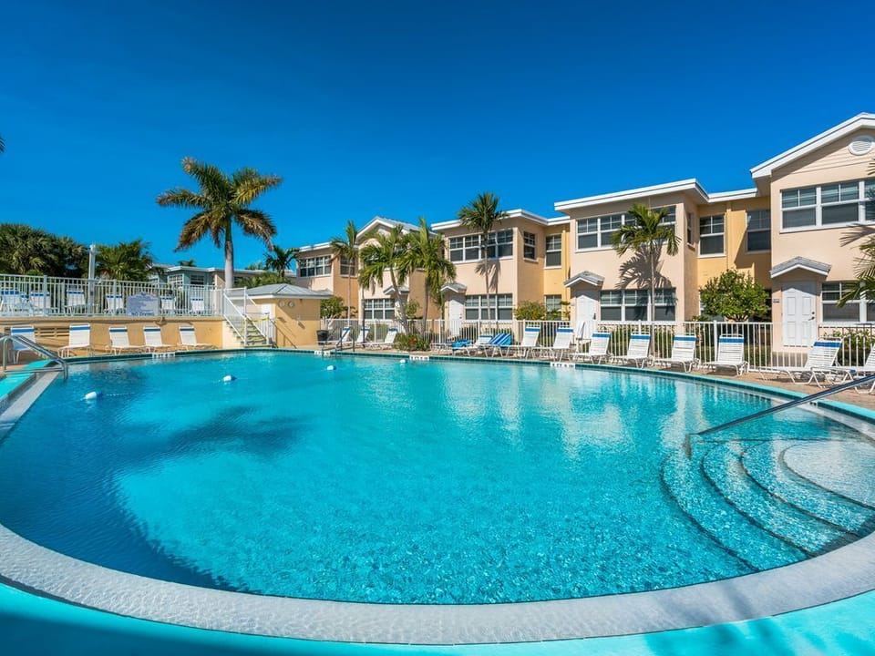 Pool  is just steps away from your condo