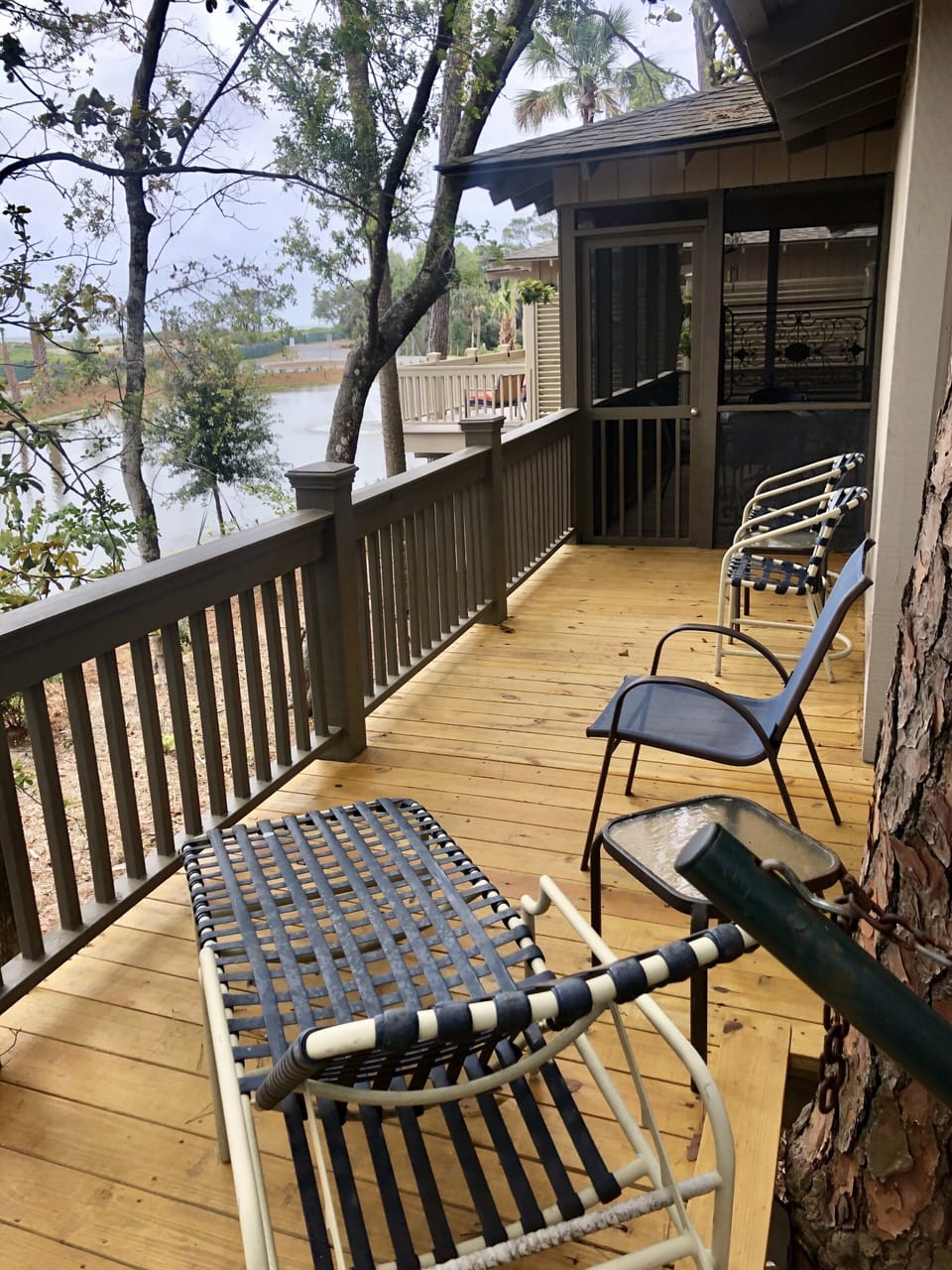 Back deck