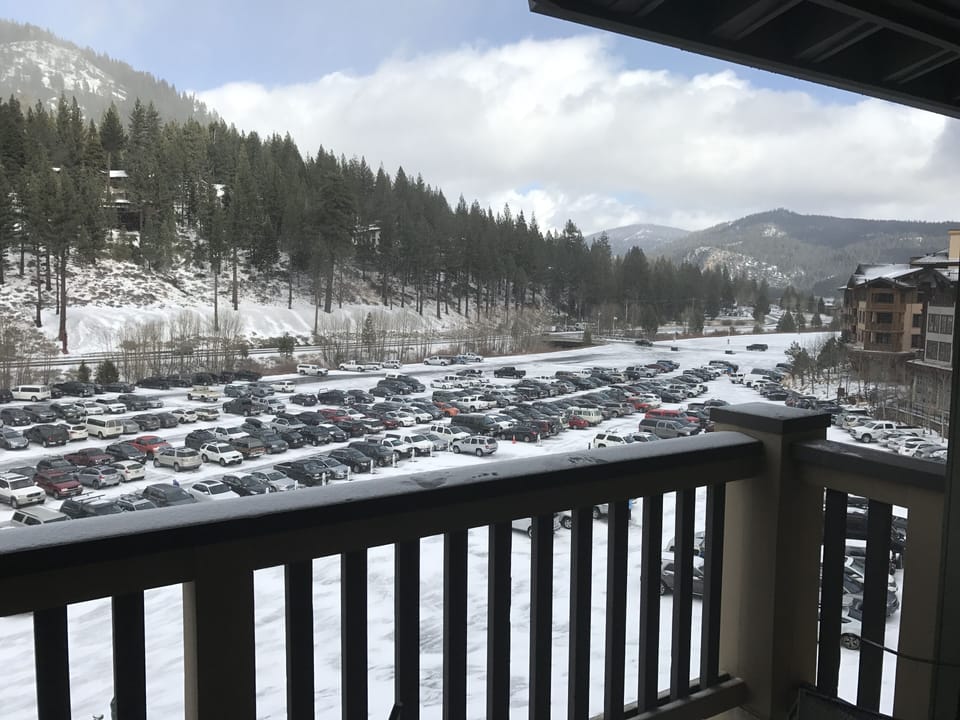 View from balcony