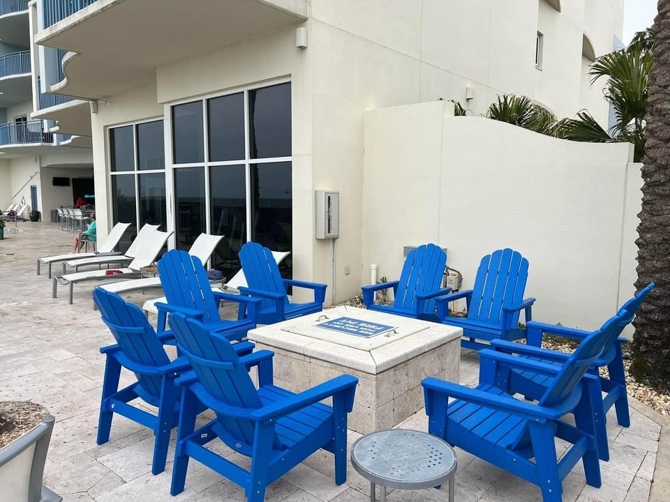 Pool Area Fire Pit