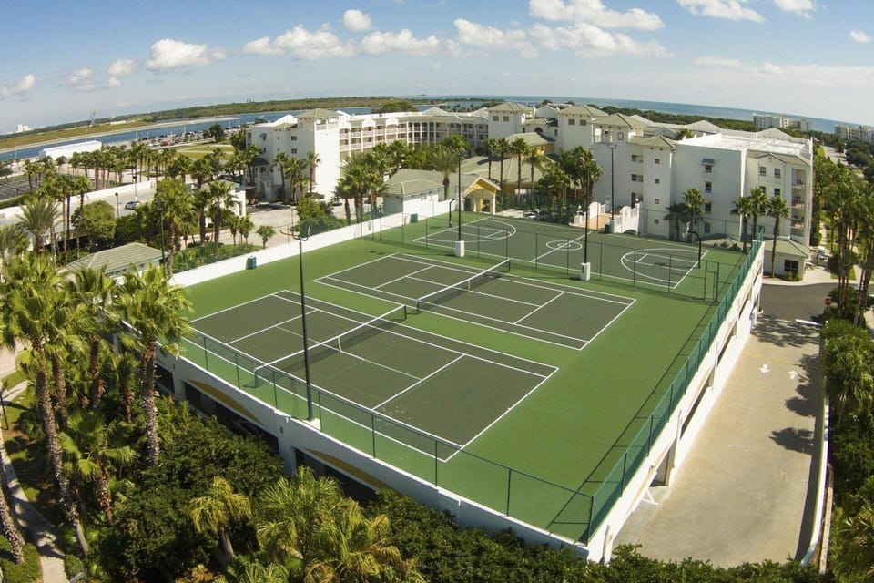 Tennis and Basketball Courts