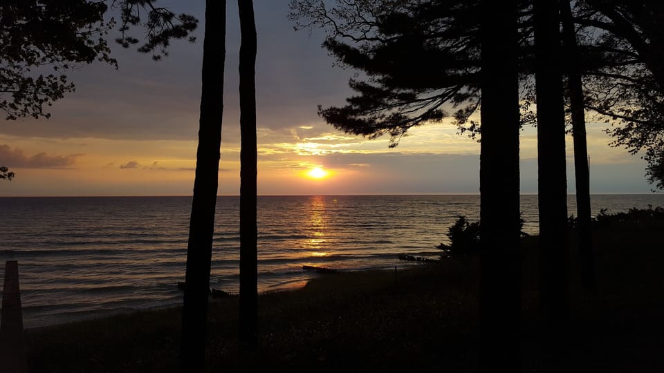 View from the deck