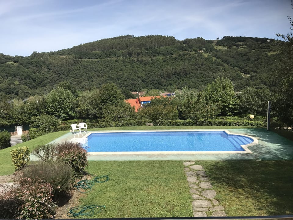 A beautiful 10 x 5 private pool