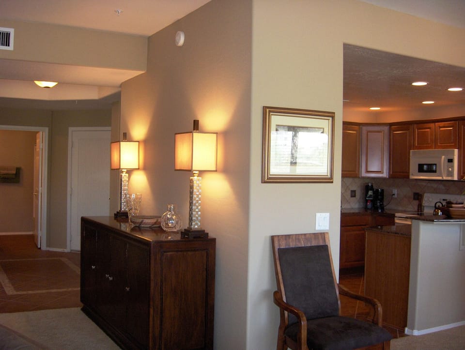 Elegant foyer.