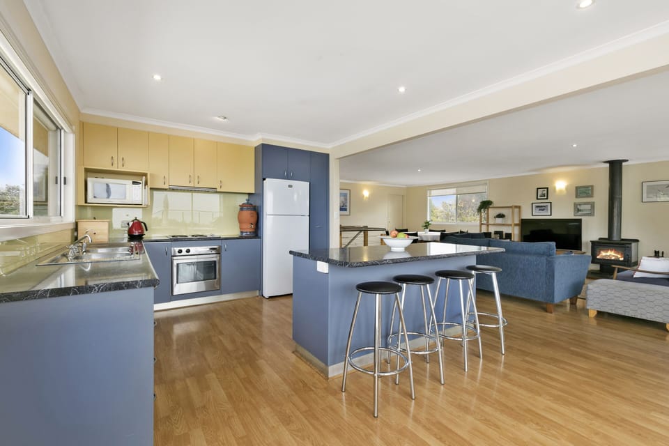 Open plan kitchen