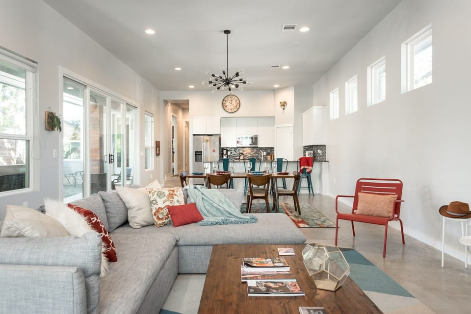 Long Shot of Living and Dining Area