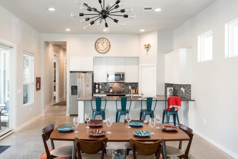 Dining Area and Kitchen