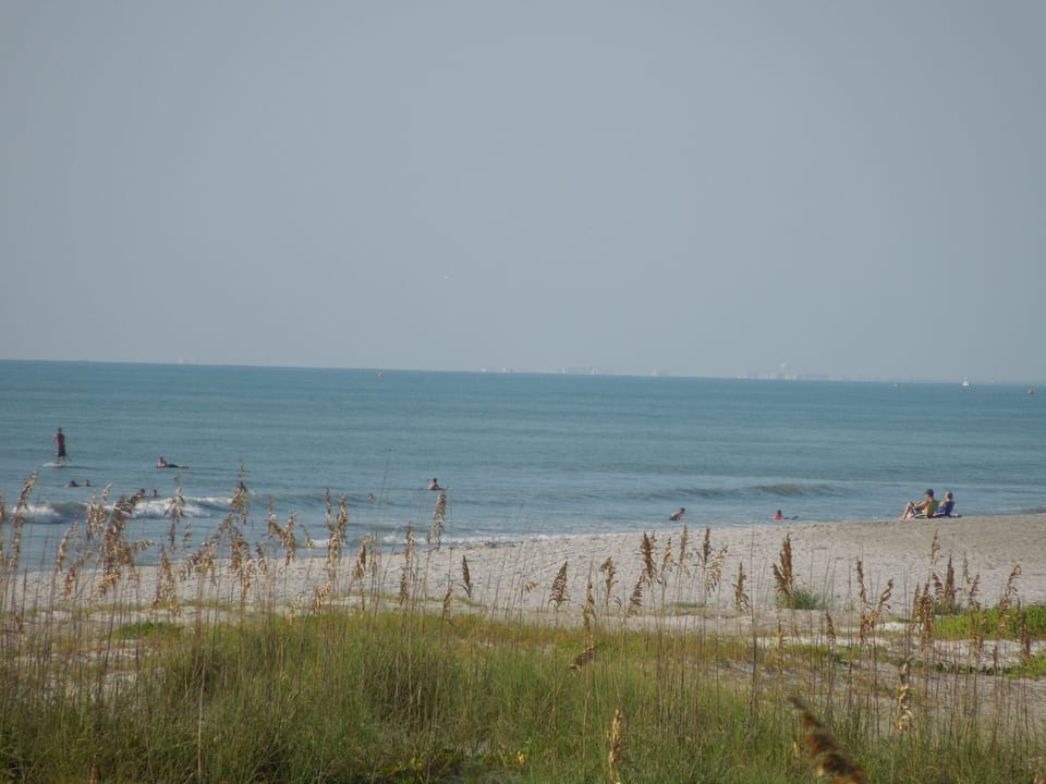 Private beach, listen to the waves
