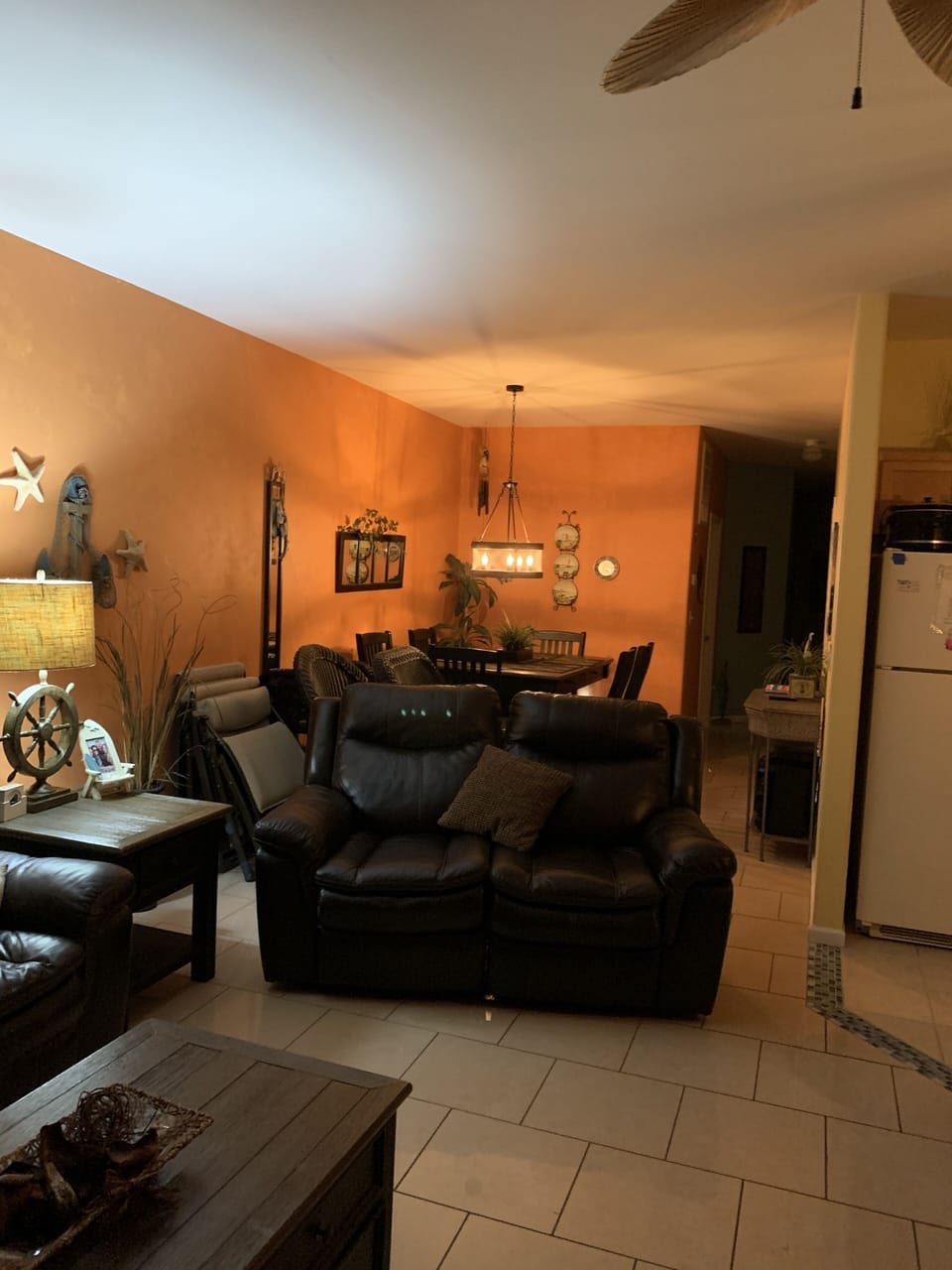 Love Seat with  2 Recliners 