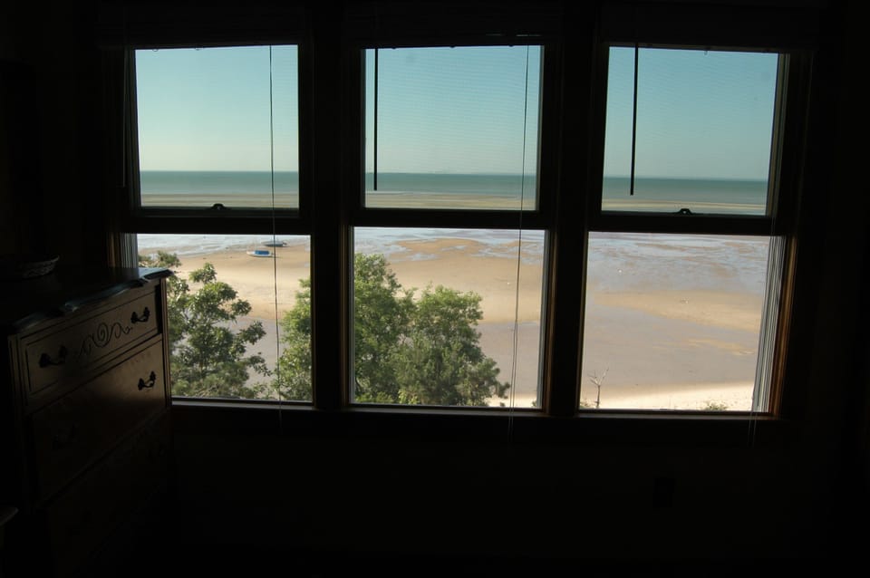 View from second floor.
