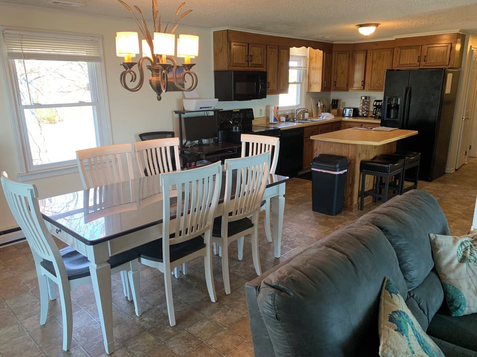 Open Floor Plan Dining Room / Kitchen / Living Room all open