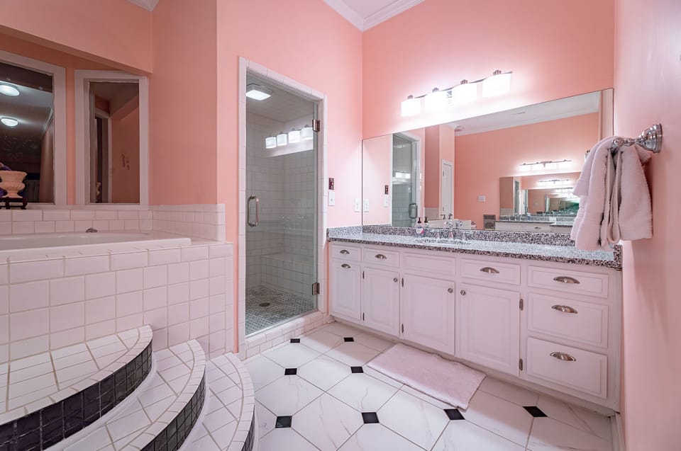 Master Bathroom - Heated floors and shower.