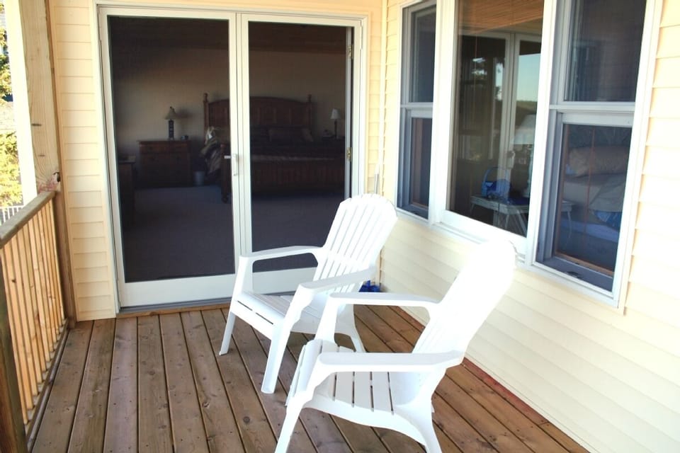Balcony from Master and Lakeside Bedrooms