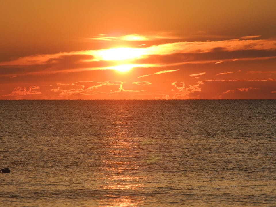 North Sunken Meadow beach is one of 8 bay side beaches and is just a mile away.