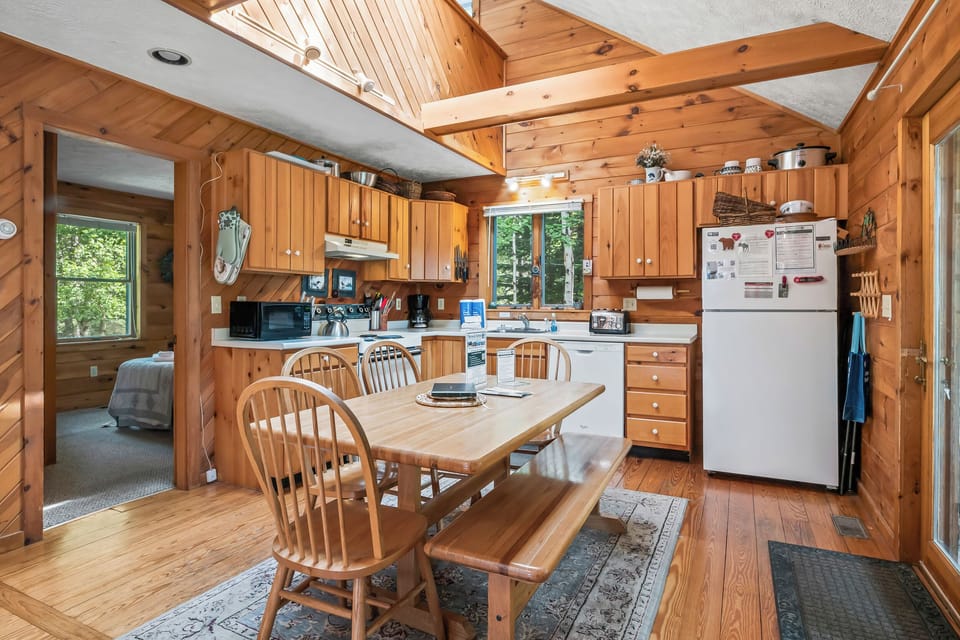 Kitchen and dining area