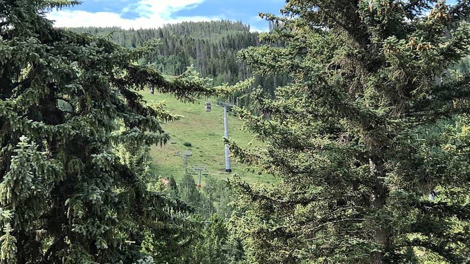 Gondola view from private balcony