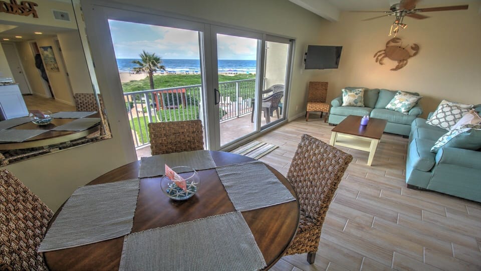 Dining and living areas...