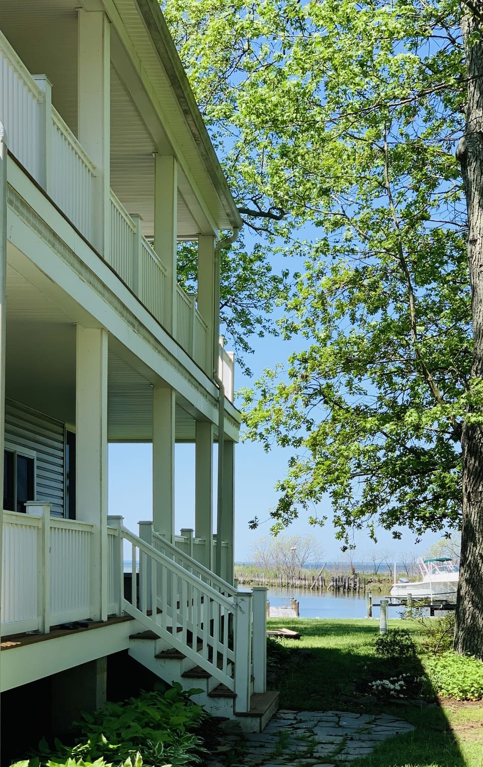Entrance and waterview