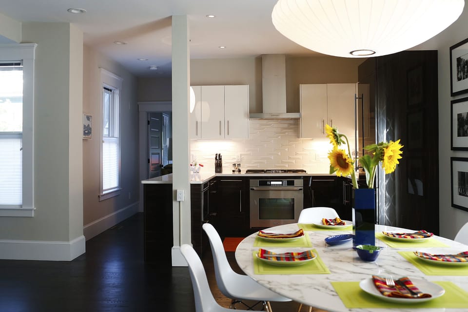 Spacious, open floor plan great for entertaining.