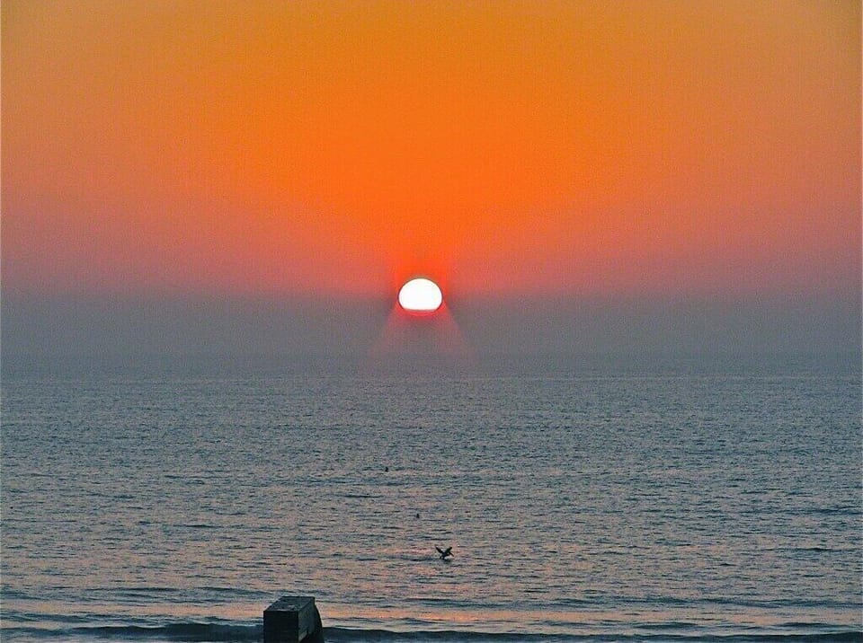 ONE OF MANY FANTASTIC SUNSETS SEEN DIRECTLY FROM CONDO