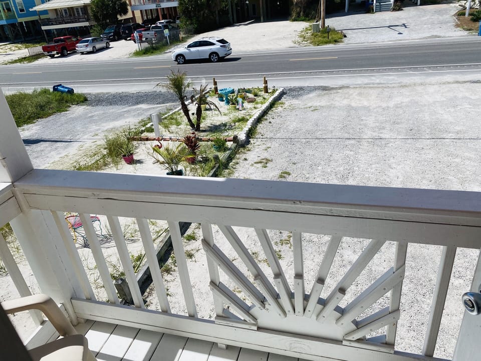 Balcony from main level master bedroom. (2nd story) 
