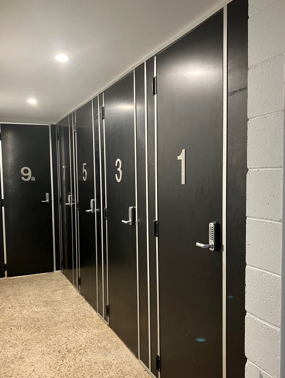 Your own private & secure ski locker with heated floors