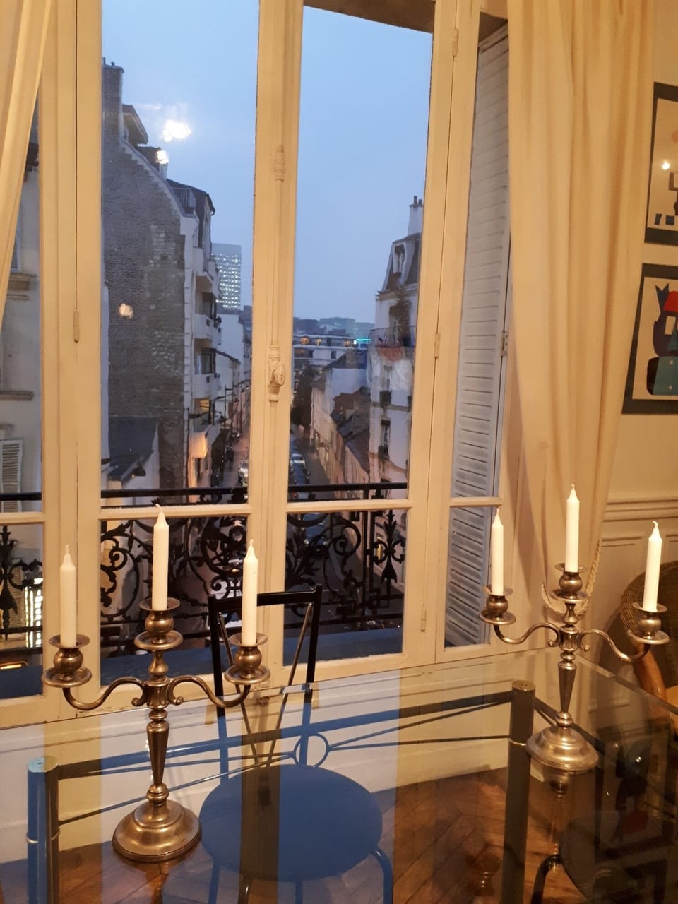 DINING TABLE AND VIEW