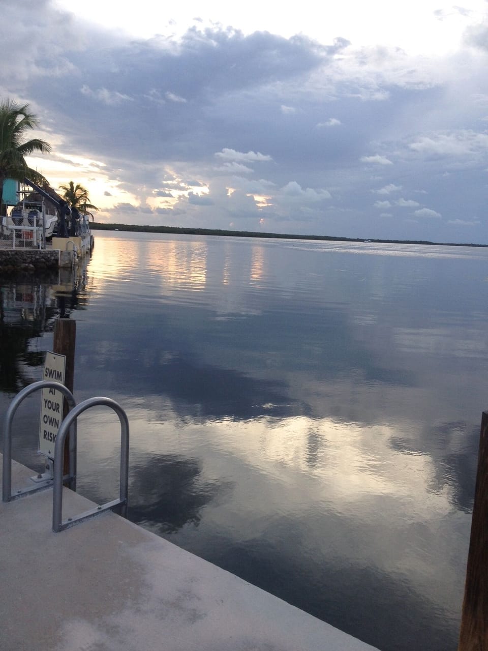 ladder for water access 