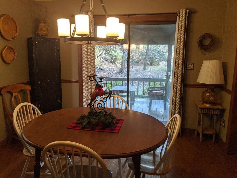 Dining room view