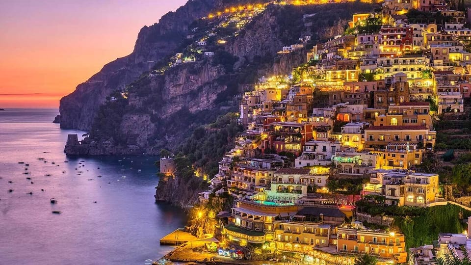 Positano by night
