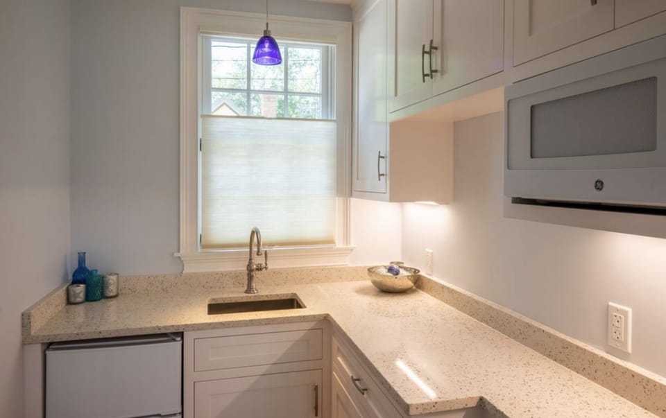Wet bar off Master Bedroom