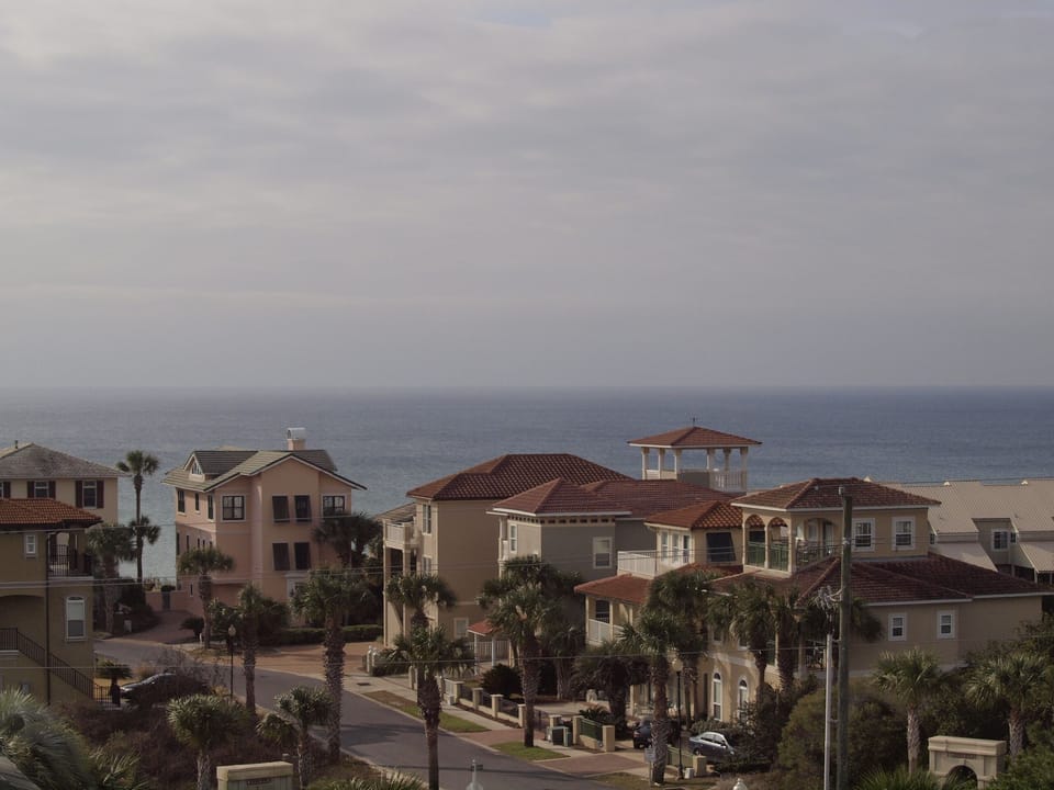 Ocean view from one of the 2 rooftop terraces.