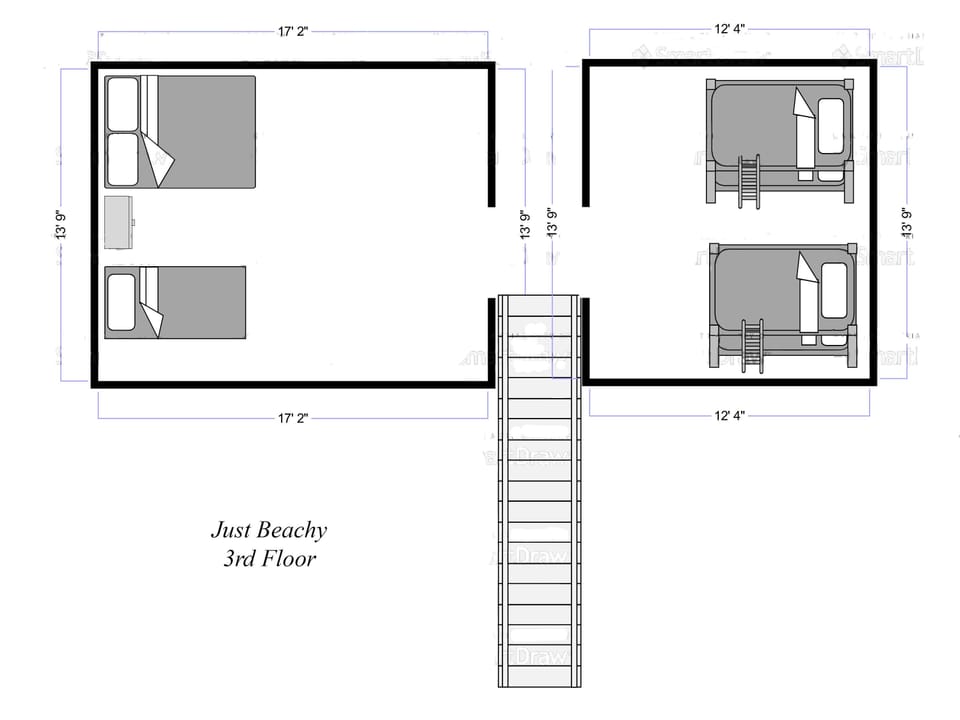 3rd Floor Bedrooms 