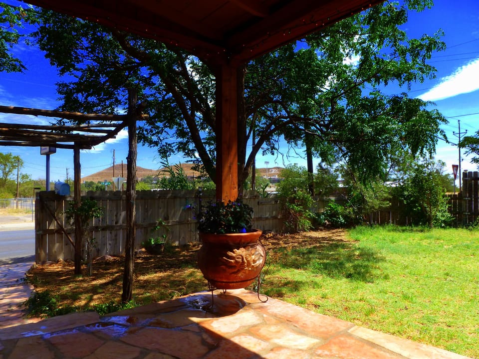 View from front porch