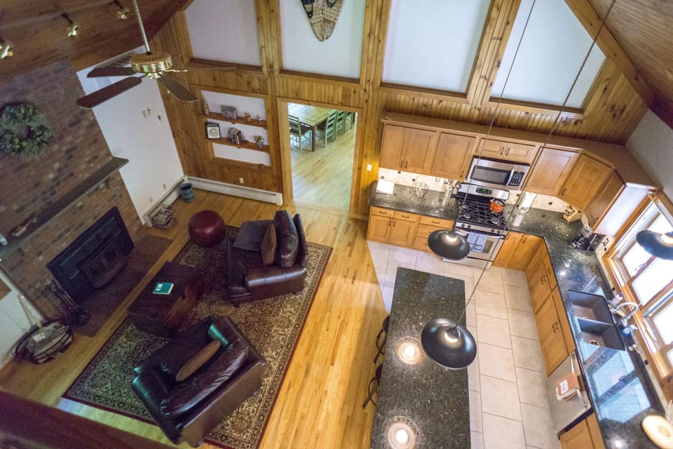 Great room and kitchen 