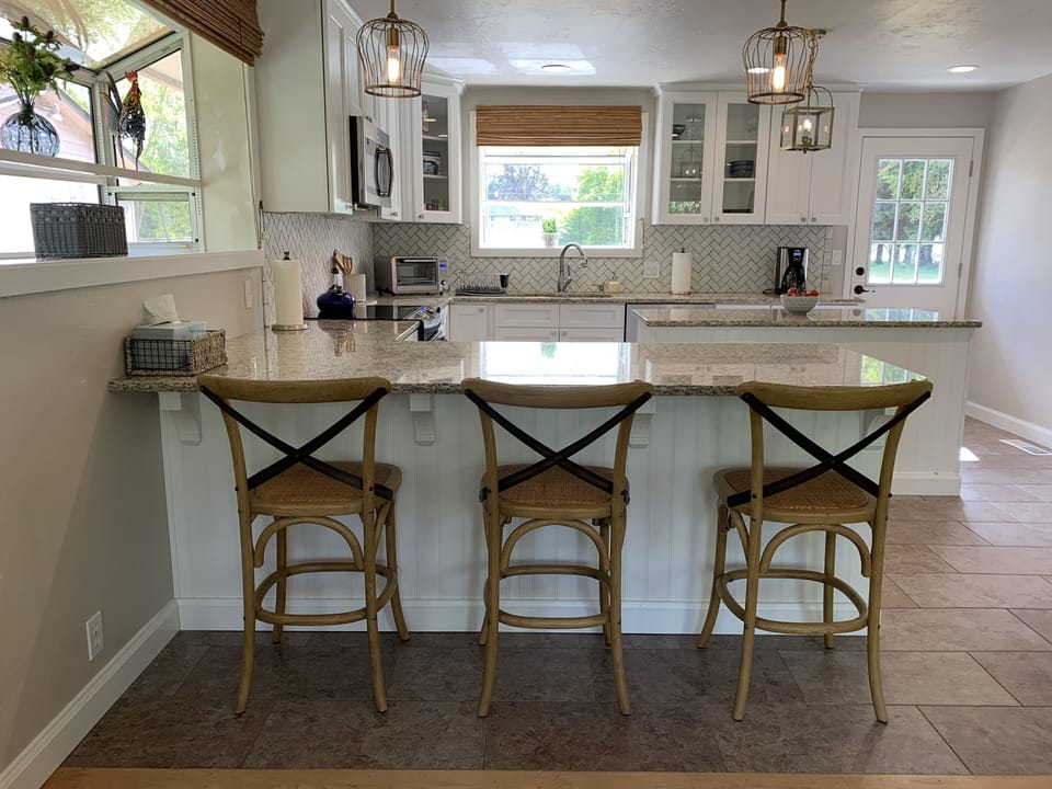 Kitchen as you walk in