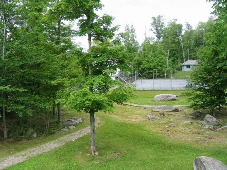 View of Tennis Courts from Balcony