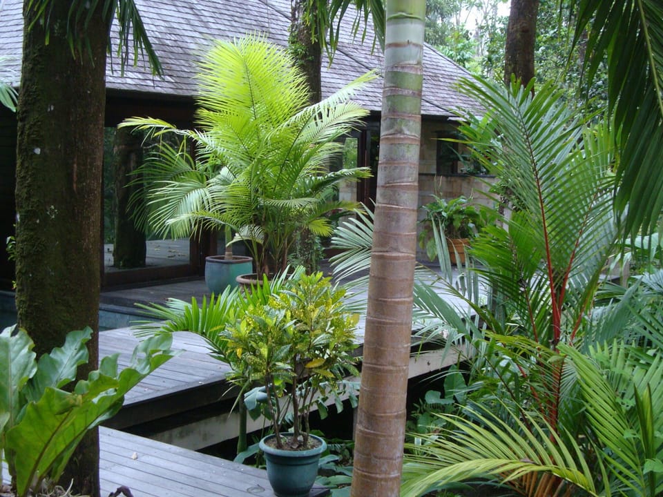 Deck in front of Master Suite