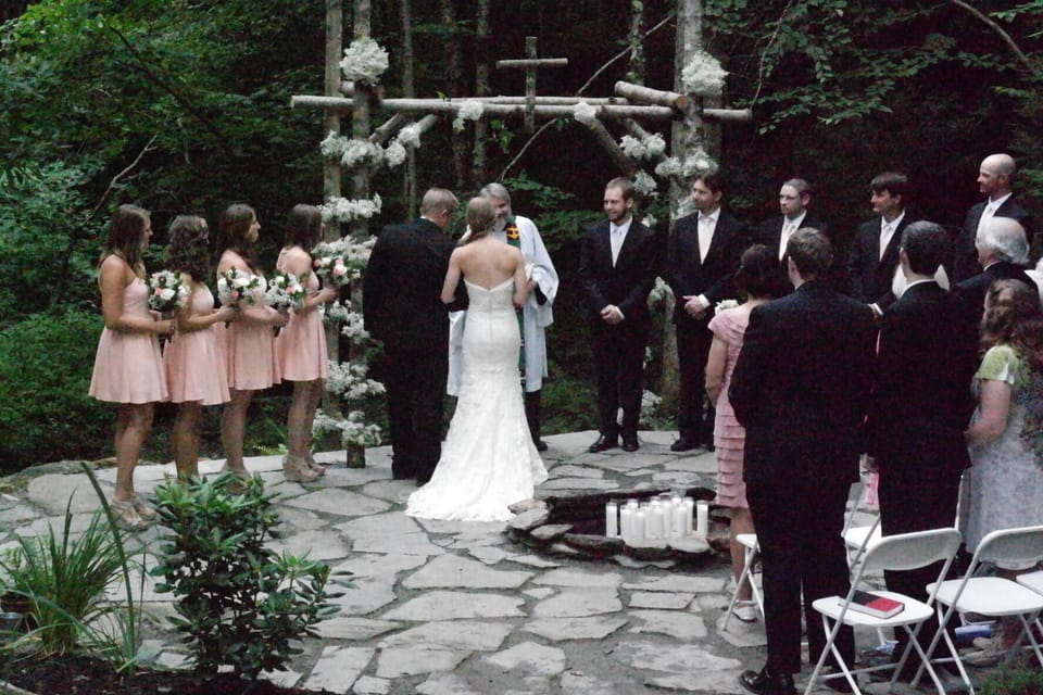 Get Married in the Mountains!  Honeymoon in the luxury tent or one of our cabins