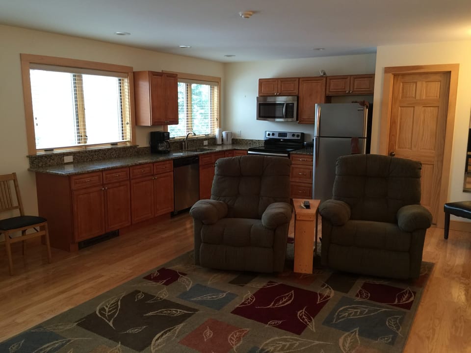 Living Room-3 with Full Kitchen, 1.5 bath and tv. Over the garage.
