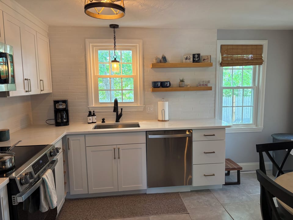 New cabinets, deep sink, faucet and quartz countertops for 2026!