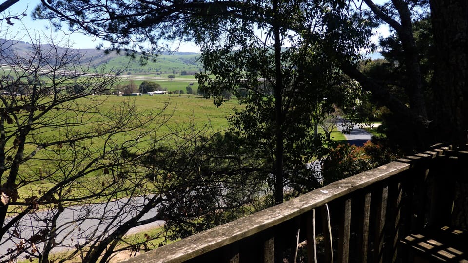 View to the west from Cottage #2 Balcony