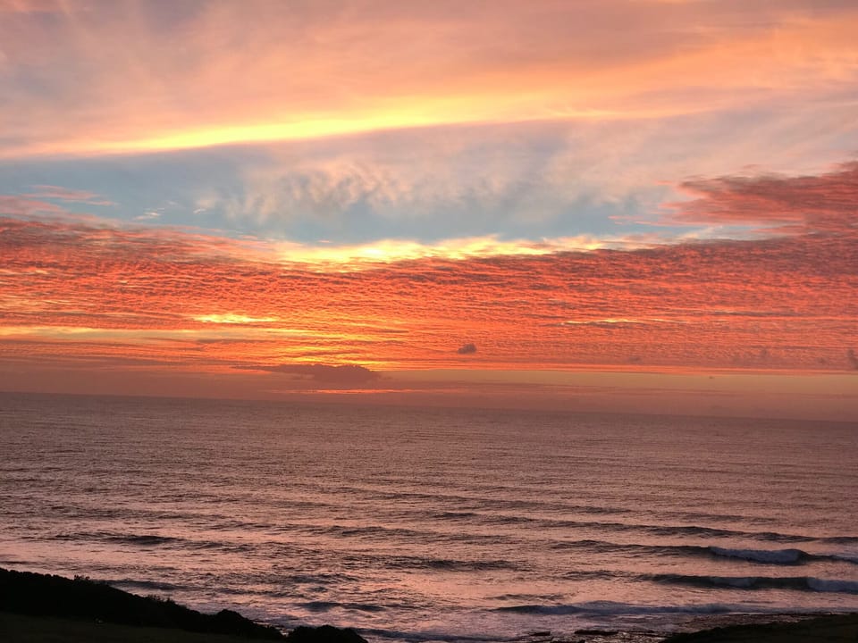 Sunrise at Elanora. 