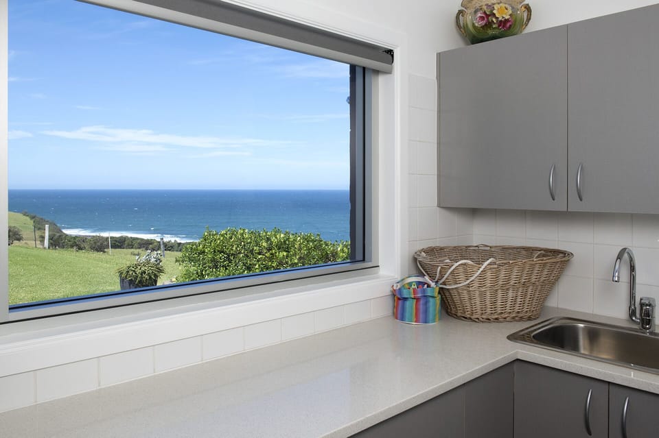 Magic Laundry Window Views. 
