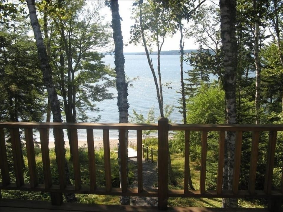 from the deck