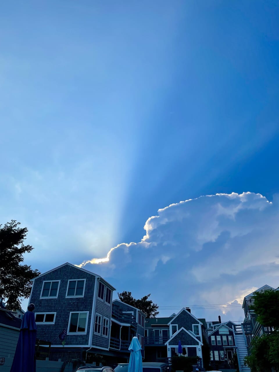 Summer Storm Approaching Ptown Over the Condo