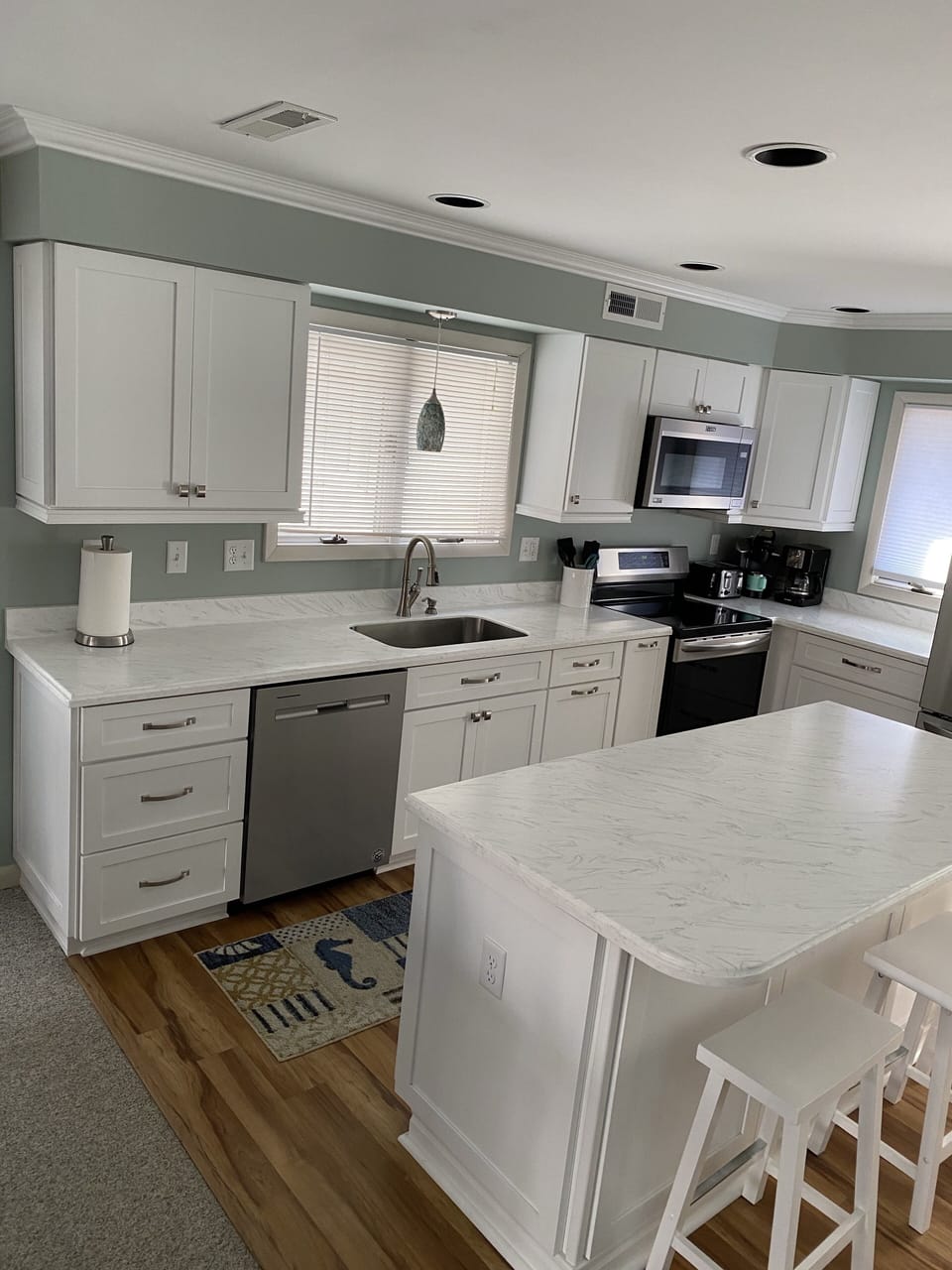 Newly Remodeled Kitchen-Cabinets, countertops, floor, appliances-2020